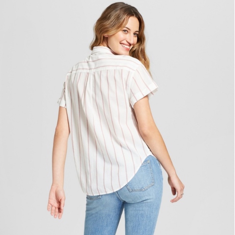 Universal Thread Short-Sleeve Button Down - image 3